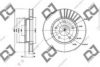 DJ PARTS BD2038 Brake Disc
